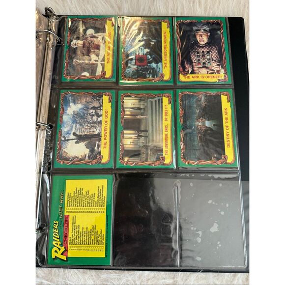1981 Topps Indiana Jones Raiders of the lost Ark movie cards - Picture 9 of 10